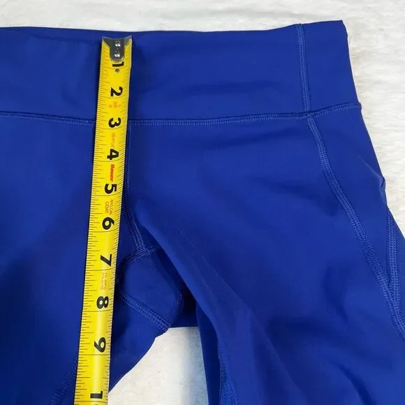 Lululemon Wunder Under Blue Leggings Athletic 4 Women - Picture 9 of 10